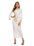 Muslim Embroidered Dress