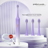 Magnetic Suspension, USB Charging Level 7 Waterproof, Super Electric Toothbrush