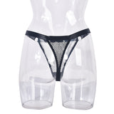 Fishnet Low Waist, Adjustable Pant Belt, T-back Shorts, Women's Fashion