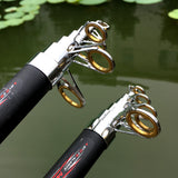 Super Hard Telescopic Rod, Carbon Fiber for Sea or Pond Fishing