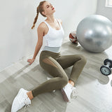 Mesh Stitching Yoga and Gym Bodysuit