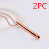 Breathing Necklace, Adjustable Breathing, Pressure Relieve Ornament, Stainless Steel Decompression Jewelry