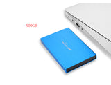 External Hard Drive USB 3.0 2.5-Inch Portable HDD – Metal ABS Device for Windows, Mac, Linux