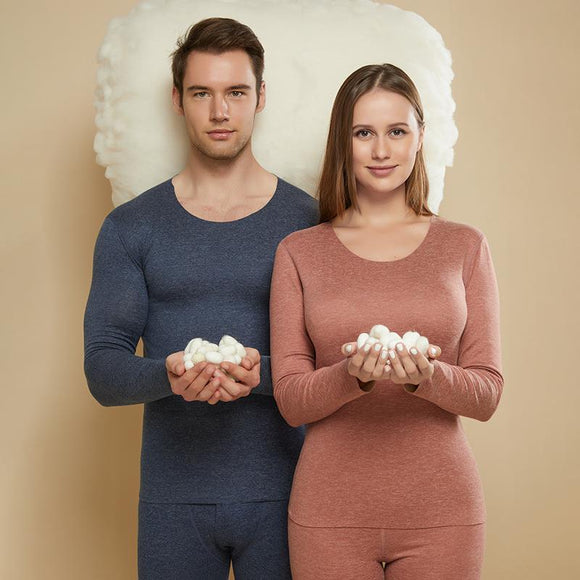 Cashmere Thermal Underwear Suit, Men and Women's Apparel