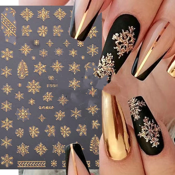 Nail Glitter, Adhesive Nail Sticker