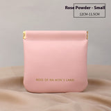 New Camellia Classic Style, Hand-held, Good-looking Portable Cosmetic Bag