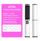 LCD USB Charging Straight Comb, Negative Ion Lazy Hair Straightener, Curly Hair, Dual-use Broken Hair Finishing Device