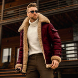 Winter Men's Military Fleece, Warm Male Fur Collar Coat, Army Tactical Jacket