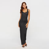 Women’s Polyester Spandex Long Skirt