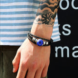 Zodiac Constellation Bracelet, Braided Design Bracelet for Men, Women, and Kids