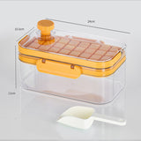 Easy Release Silicone Ice Press Tray – Single & Double Layer Square Cube Mold