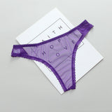 Ladies' Fashion, Full Transparent T-line Panties