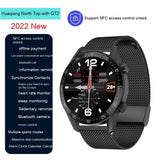 GT2 Smartwatch – Bluetooth Calling, NFC Access Control & Heart Rate Fitness Tracker