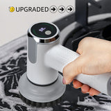 Multifunctional Smart Display Electric Cleaning Brush, Wireless Kitchen Sink Waterproof Electric Pot Brush Cleaning Tool