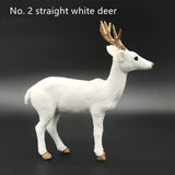 Simulation Sika, Deer Home Furnishings, Plush Holiday Decorations