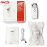CONTEC NE-M01L Nebulizer, Portable Handheld Compression Mesh Ultrasonic Machine with Rechargeable Battery