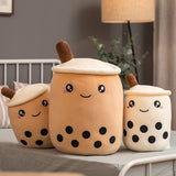 Bubble Tea Plush Toy – Soft Stuffed Cup Cushion Pillow