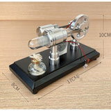 Stirling Engine Model, Small Invention Generator Power Rangers, Turbo Science Popularization Experiment