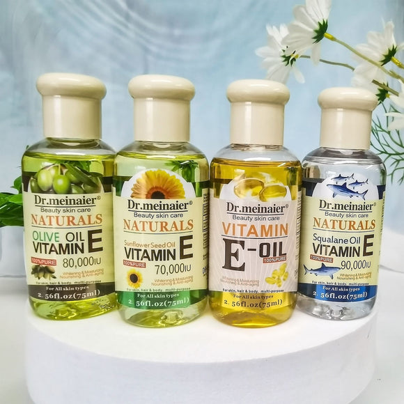 Vitamin E Synthesis – Natural Moisturizing Essential Care for Face, Body & Hair
