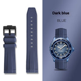 Rubber Silicone Sports Watch Strap (Watch not Included)