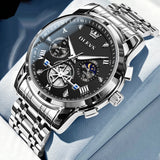 Multifunctional Waterproof Luminous Quartz Watch