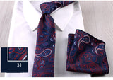 Business Formal Wear, Casual Tie + Pocket Square Combination
