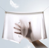 Men's Ice Silk Panties, Seamless Sexy Underwear, Gents' Underpants, Briefs, or Boxer-shorts (Pack of 2)