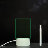 3D Acrylic Handwriting Message Board LED Light, Creative Note Lamp