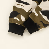Boys' Winter Hoodie Set – Camo Print Sweatshirt & Jogger Pants Outfit