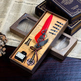 Wings Fountain Pen Dip Pen Ink Calligraphy Quill Set