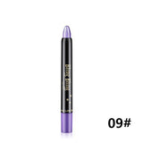 Pearlescent Silkworm Eyeshadow Pen, Lasting Waterproof Non-blooming, Shiny Pearlescent Gel Pen