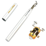 Portable Telescopic Pocket Stream Fishing Rod, 1m Pen, Ice Rod Kit