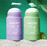 Cleansing Clay Stick, Oil Control Anti-acne Whitening Seaweed Mask, Skin Care