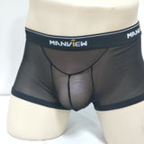 Transparent Mesh, Sexy Boxers for Men (Pack of 2)