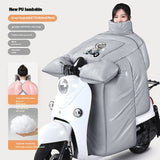 Rain-proof, Fleece-lined Thickened Waterproof Winter Windshield