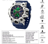 Waterproof Electronic Sports Watch – Cool, Trendy Student Style with Dried Shrimp Design