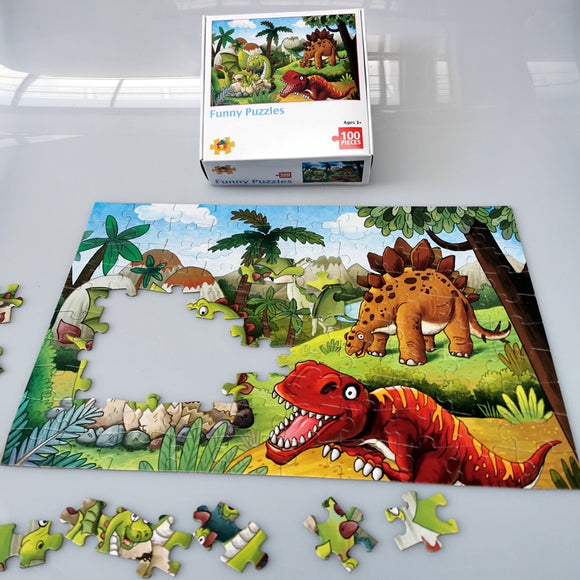 Dinosaur Paradise, Children's Educational Toy, Puzzle Game