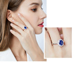 Royal Blue Trendy Ring