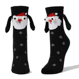 Couple Magnetic Handle Cute Christmas Socks