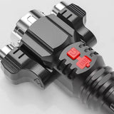 Outdoor Home Portable Riding, USB Rechargeable Flashlight