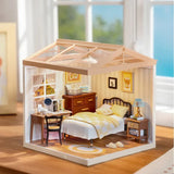 Robotime Rolife Super Creator Daily Plastic DIY Miniature House Cafe Energy Supply Store Building Block Sets