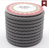 Handwoven Leather Cord for Bracelet and Necklace Making