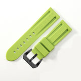 Waterproof Rubber Pin Buckle, Silicone Watch Strap (Pack of 2)