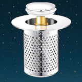 Washbasin Leaking Plug, Bounce Core Drainer Accessories with Strainer