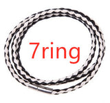 Men's Braided Genuine Leather Bracelet, Stainless Steel Beads, Charm Band for Boys