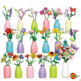 Building Blocks, Flower Decoration Bouquet Rose Assembled Toy