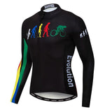 Riding Bicycle Jersey, Long Sleeve Cycling Top
