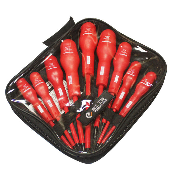 Insulated Screwdriver Set, Precision Universal Manual Cross Suit