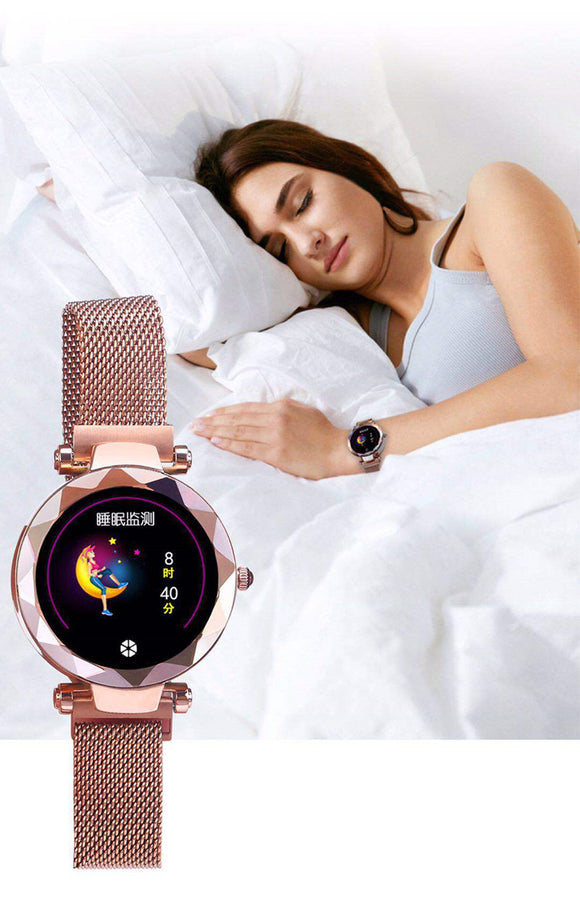 Menstrual Cycle, Heart Rate, Blood Pressure Monitoring, Fashion Waterproof Smart Watch