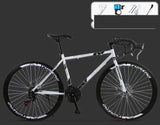 Road Race, Variable Speed, Solid Tire, Double Disc Brake, Sports Bicycle